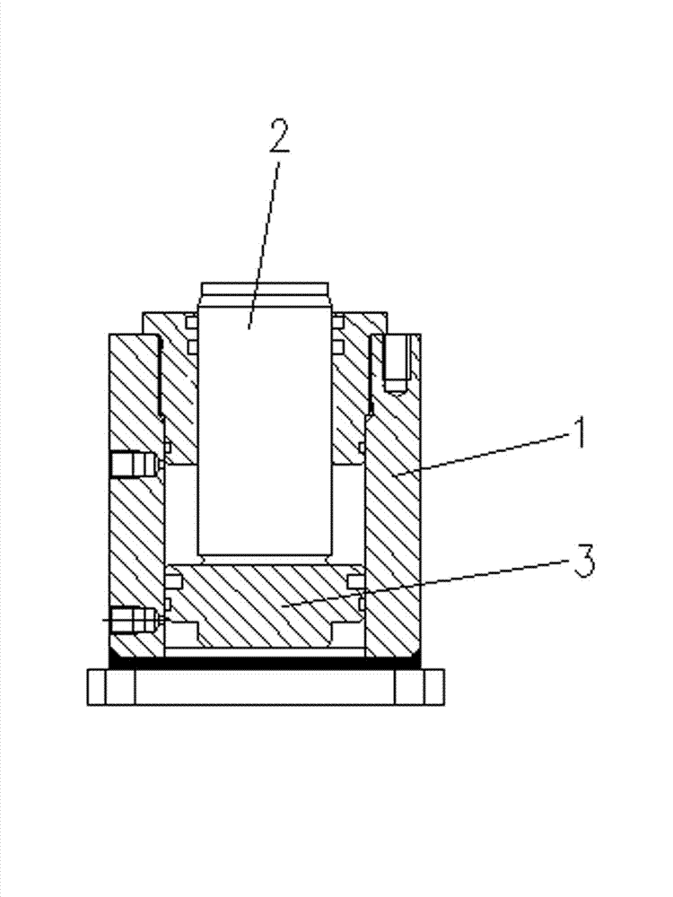 Satellite car supporting oil cylinder of continuous-type tamping wagon