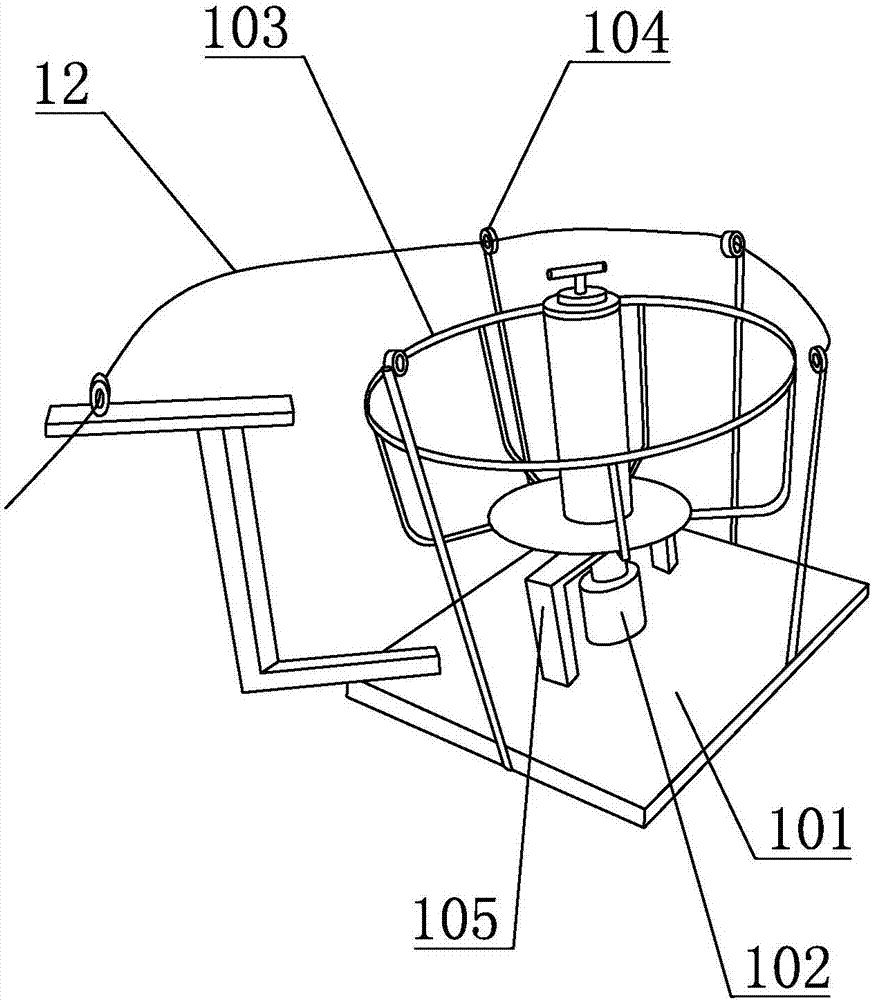 Framework straightening, bending and welding integrated machine with steel ring positioning device