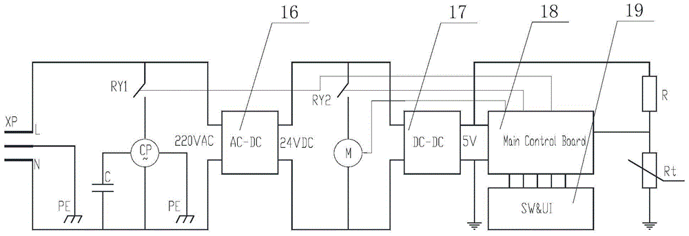 Method for milk cold storage by milk storage quick-cooling machine