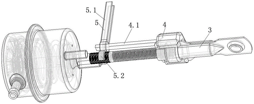 turbocharger regulator lever
