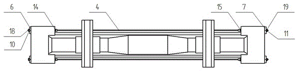 A multi-directional restraint device for ballasted track bed