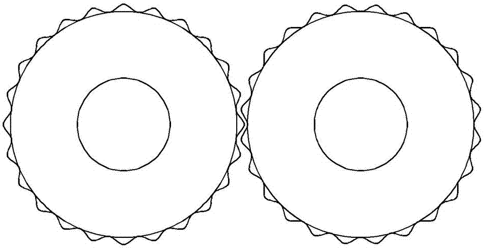 Mechanical ultrasonic bagasse leaching device with chopping machine and centrifugal machine