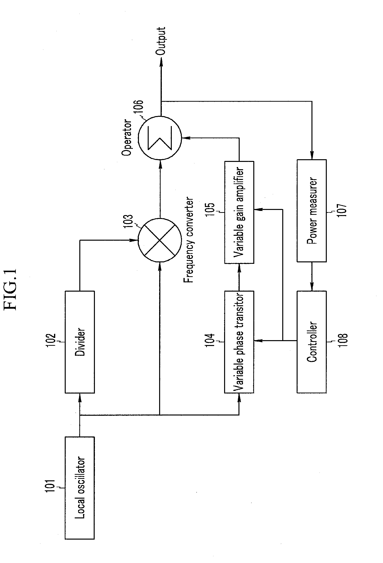 Device and method for reducing leakage signal