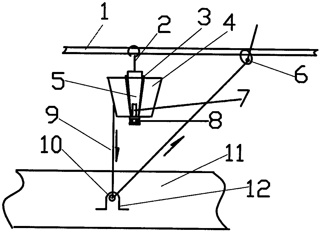 Inversed type cylinder weft backing-off device