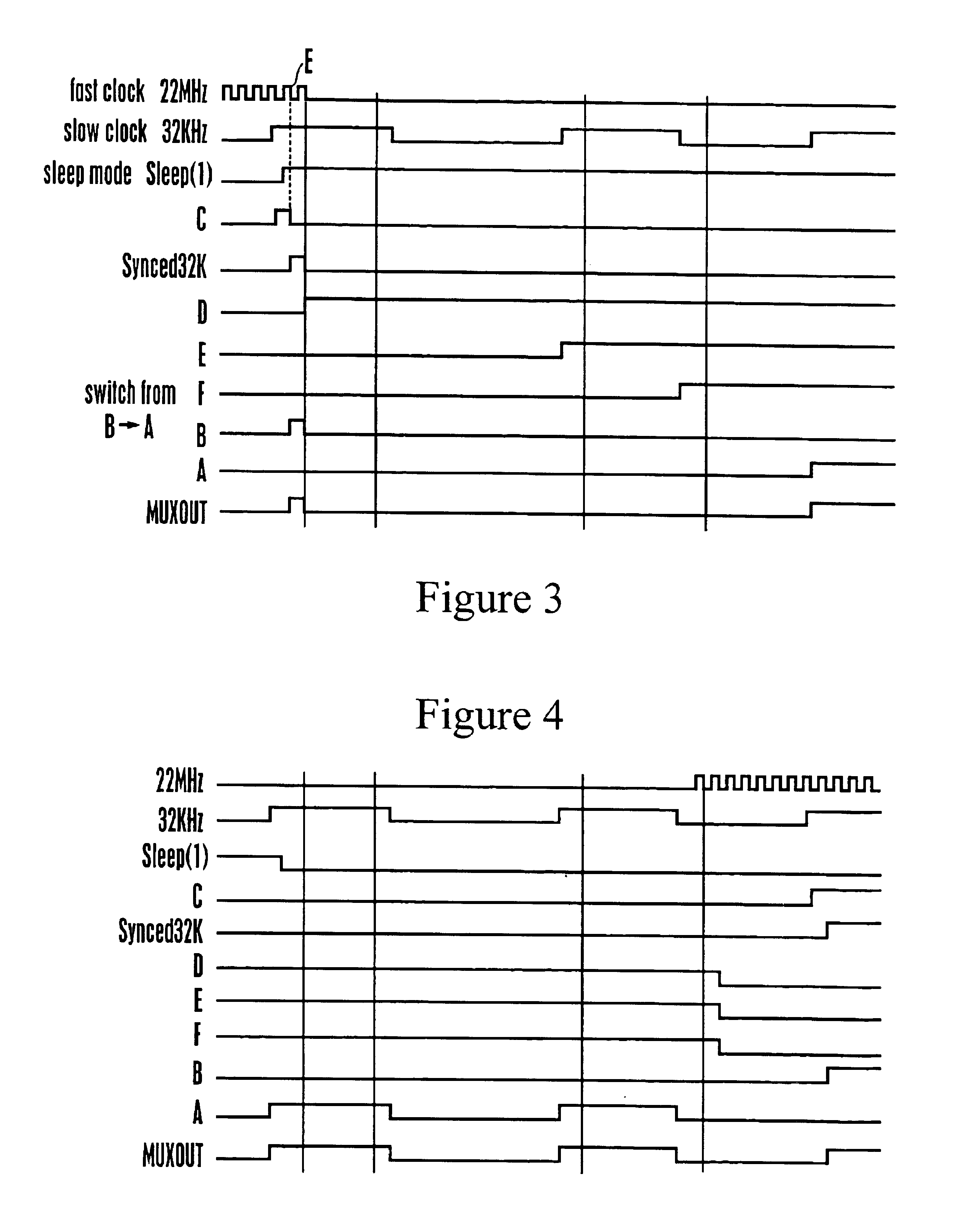 Method and apparatus for quick clock swapping using much slower asynchronous clock for power savings