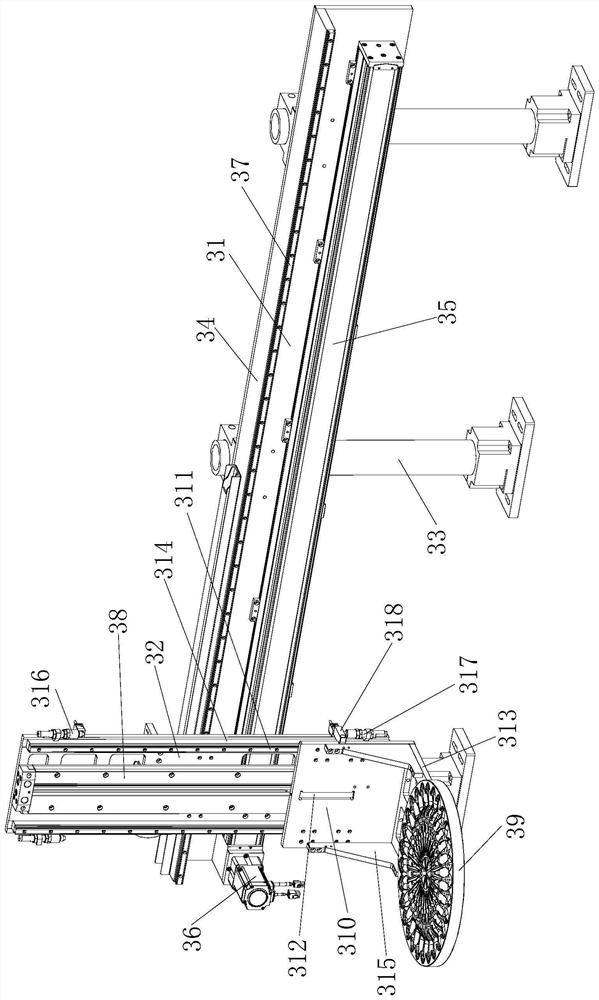 Spoon transferring device