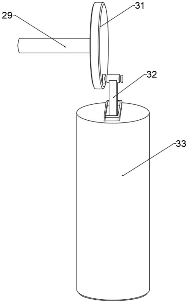 A neurosurgery posterior cranial distraction drainage device