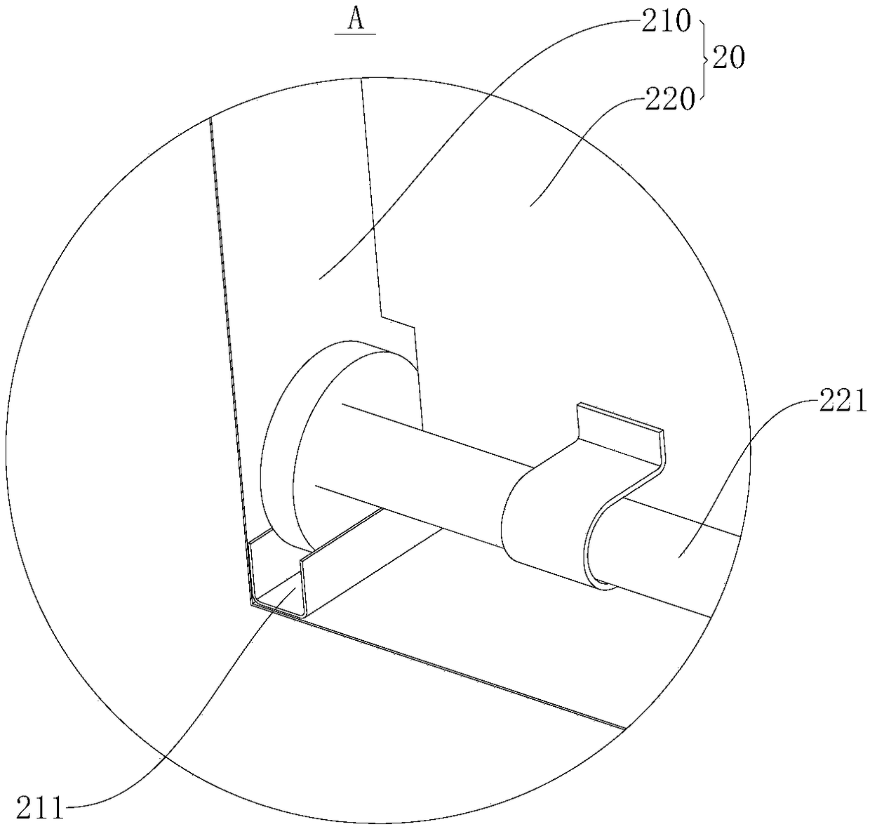 Air conditioning outdoor unit, air conditioner and control method of air conditioner