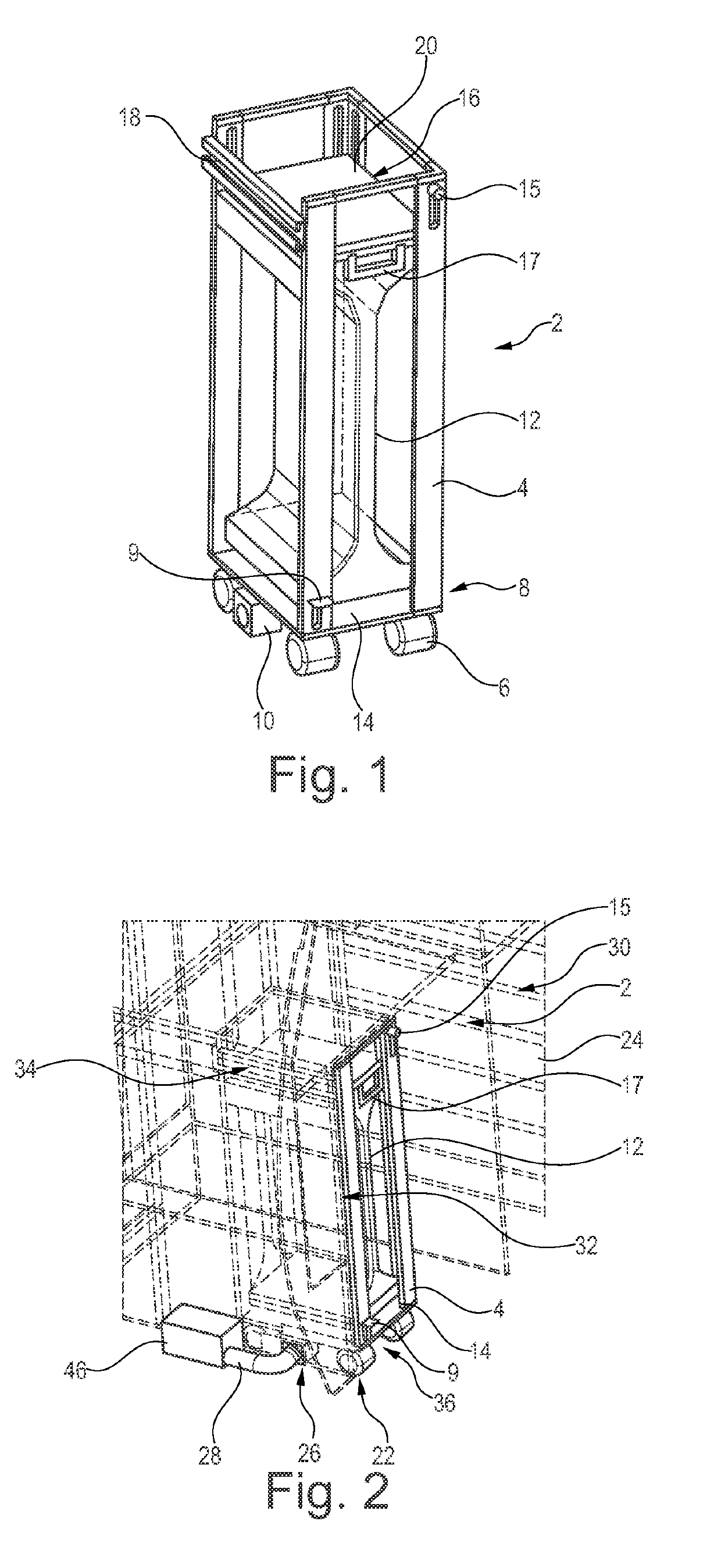 Waste compaction system for a vehicle, cabin monument for a vehicle having such a waste compaction system and vehicle having at least one waste compaction system