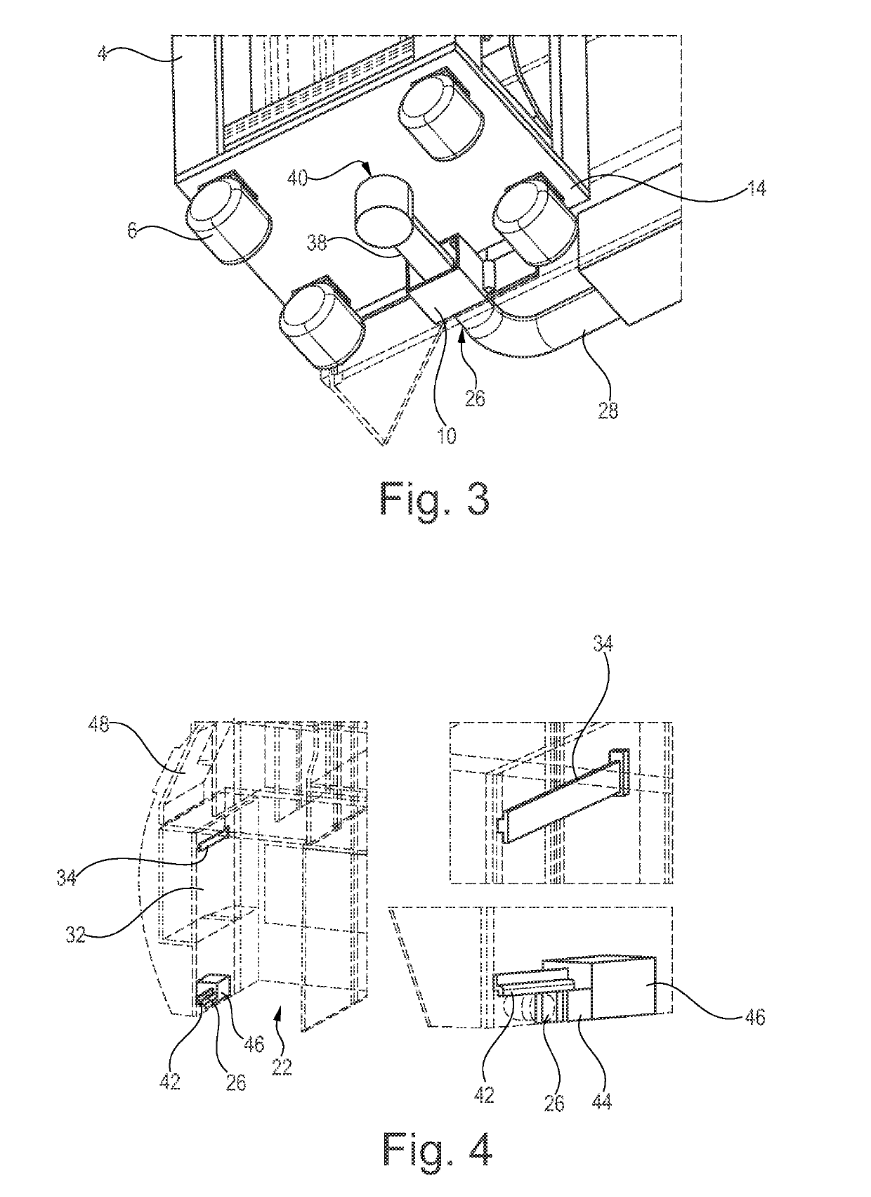 Waste compaction system for a vehicle, cabin monument for a vehicle having such a waste compaction system and vehicle having at least one waste compaction system