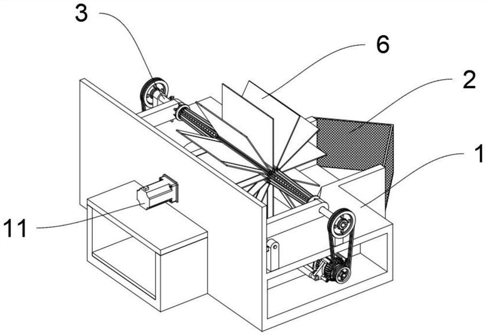 Hydraulic power generation device capable of automatically detecting and removing foreign matter