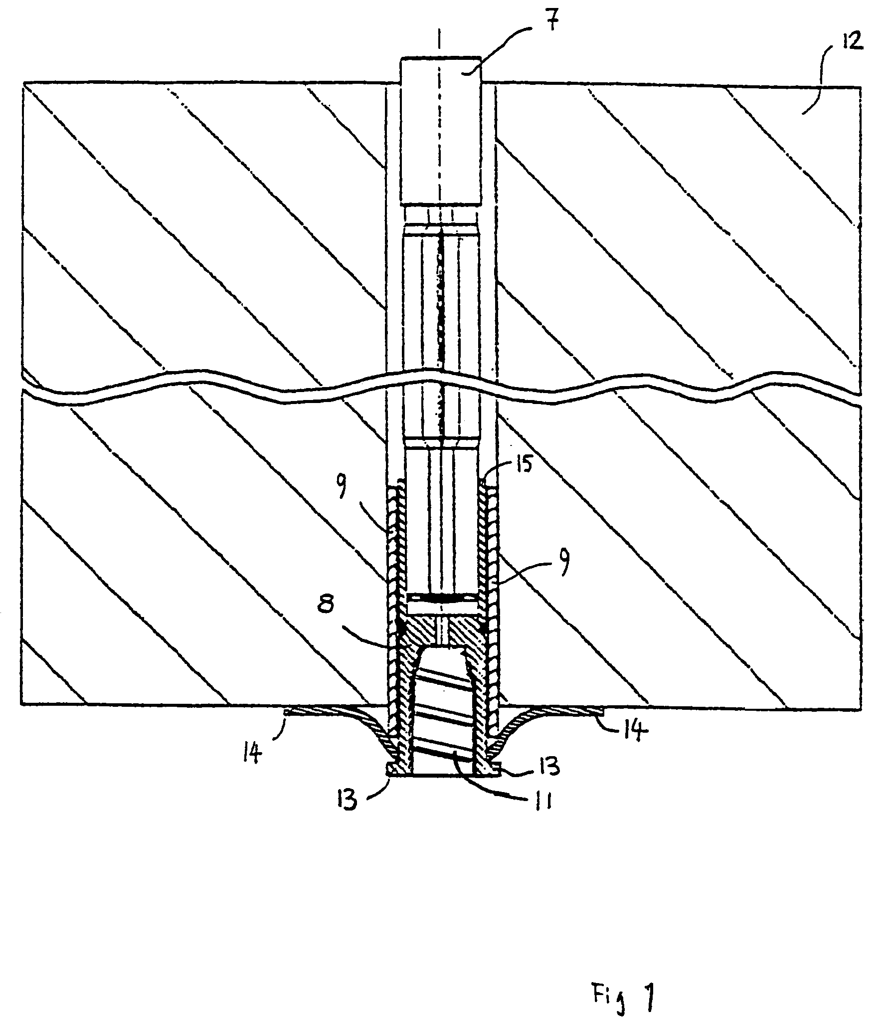 Expandable rock bolt and rock bolting system