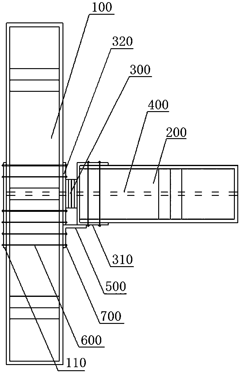 Unbonded prestressed assembly-type joint provided with energy dissipation device and construction method