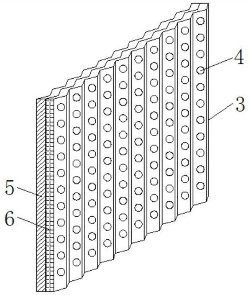 Composite diaphragm for reducing energy consumption of hydrogen production by alkaline electrolyzed water