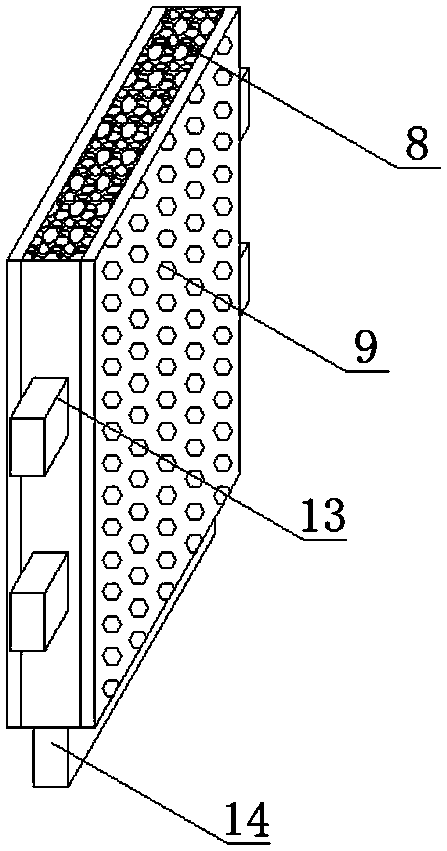Packaging device for electronic product transportation