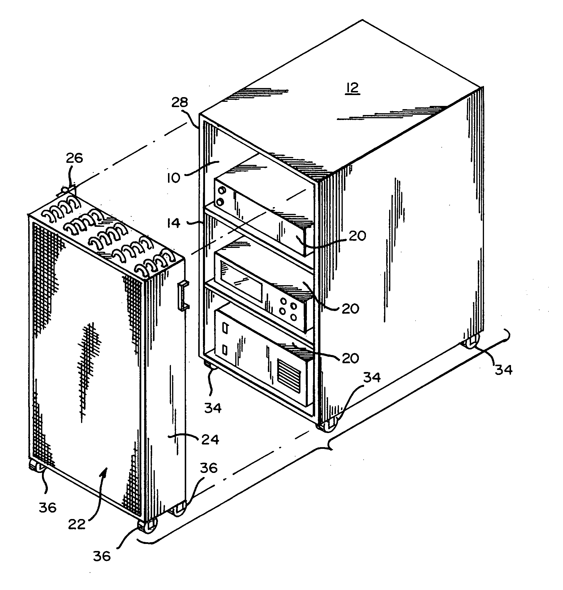 Method and apparatus for cooling devices that in use generate unwanted heat