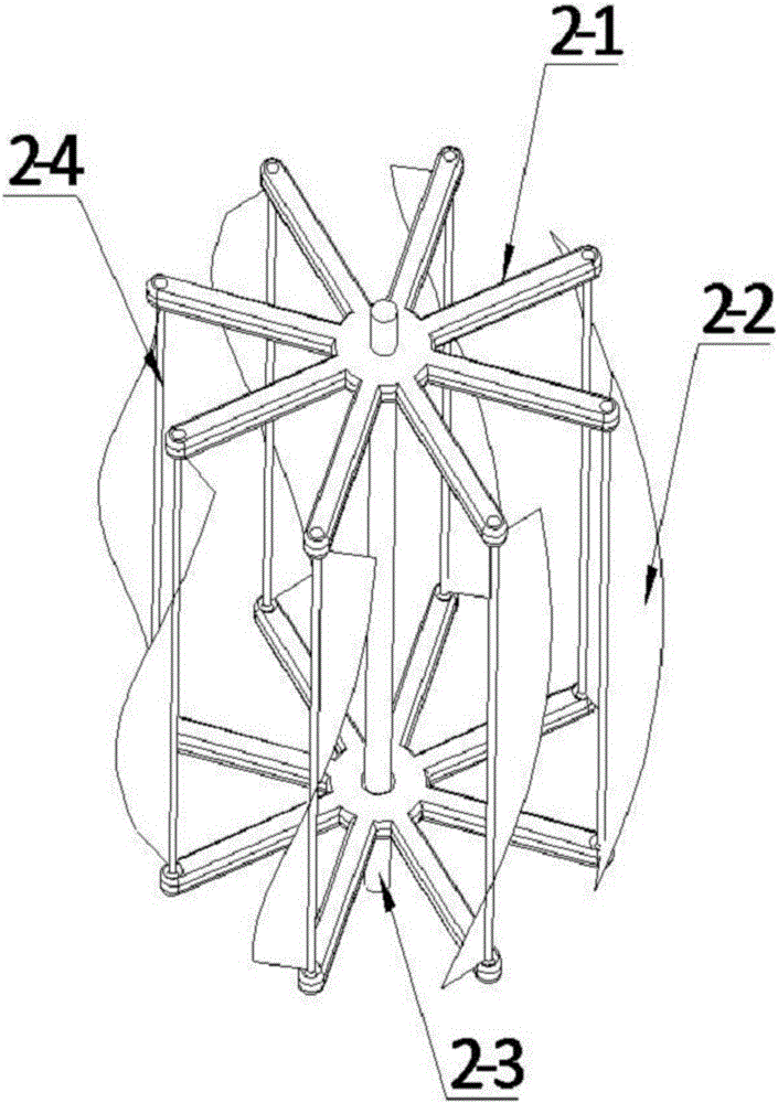 Comprehensive generation device used for emergency sewage treatment and operating method thereof