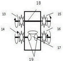 Sowing machine for test