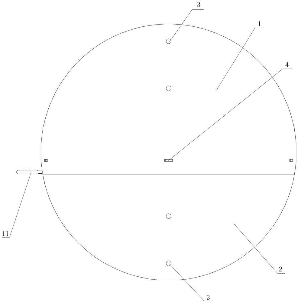 Power transmission line indicating device with insulation structure