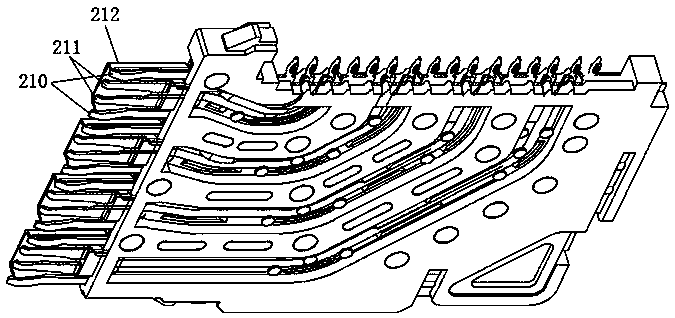 Contact unit and contact module comprising same, connector and connector module