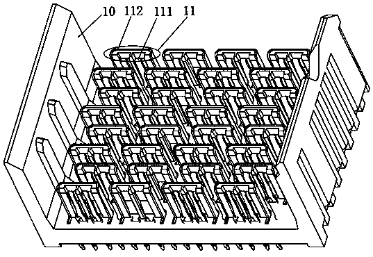 Contact unit and contact module comprising same, connector and connector module
