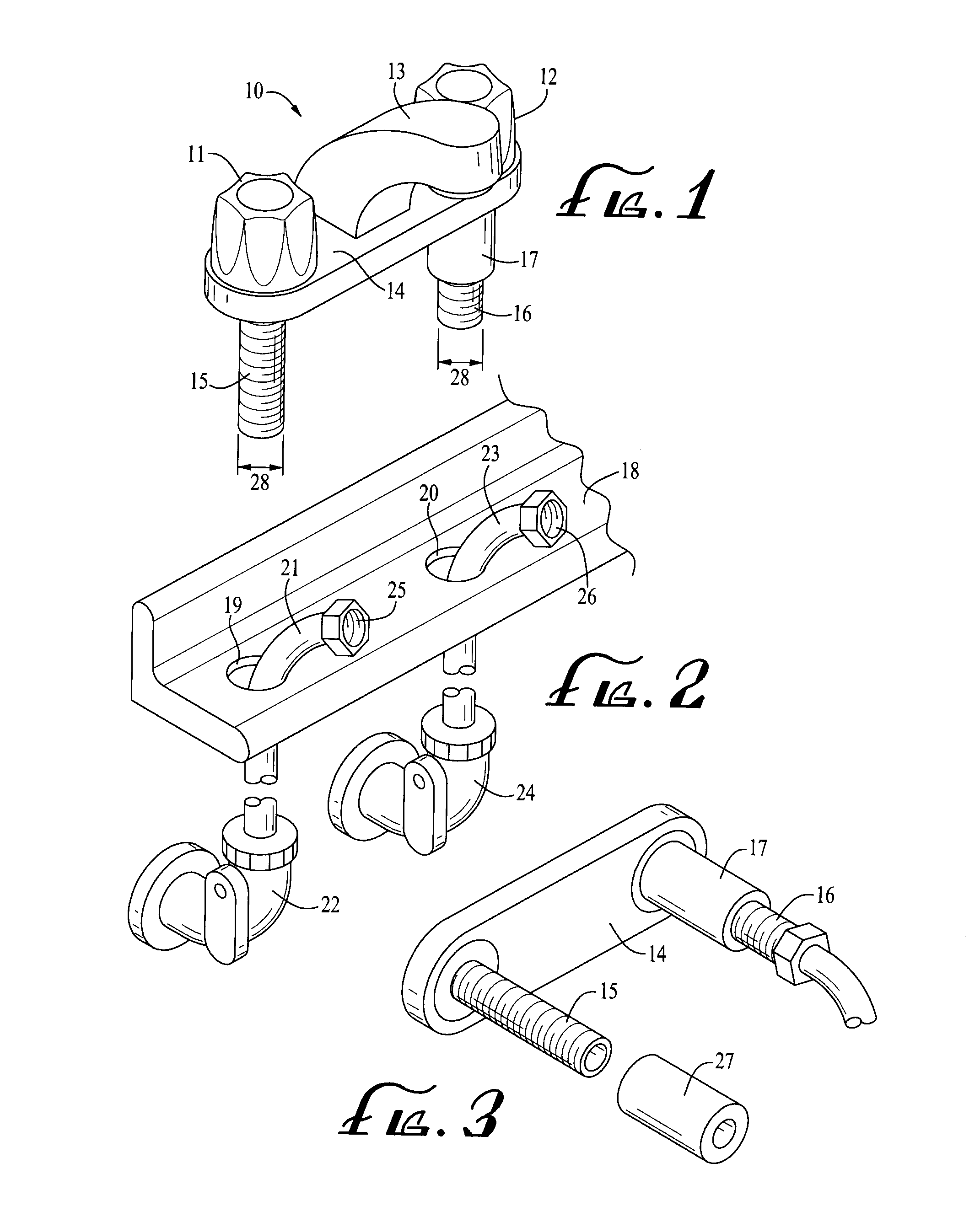 Faucet Assembly Securing Method