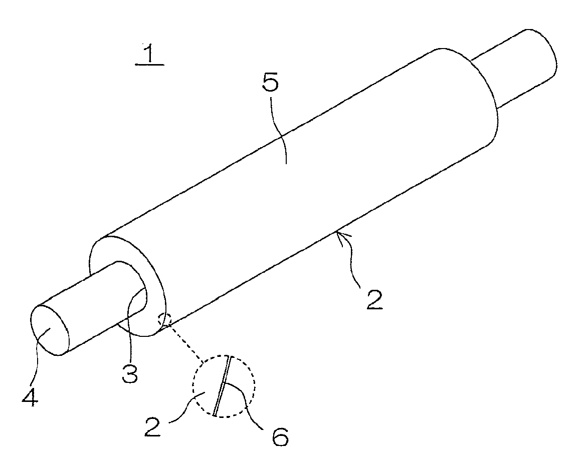 Electrically conductive roller