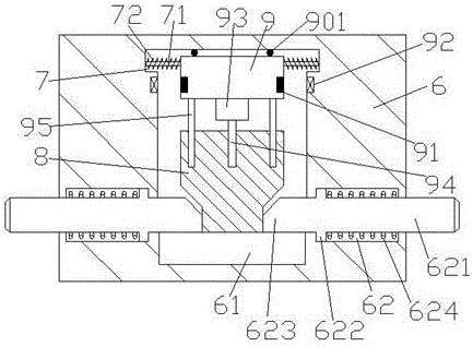 Steaming box equipment capable of being automatically sent out