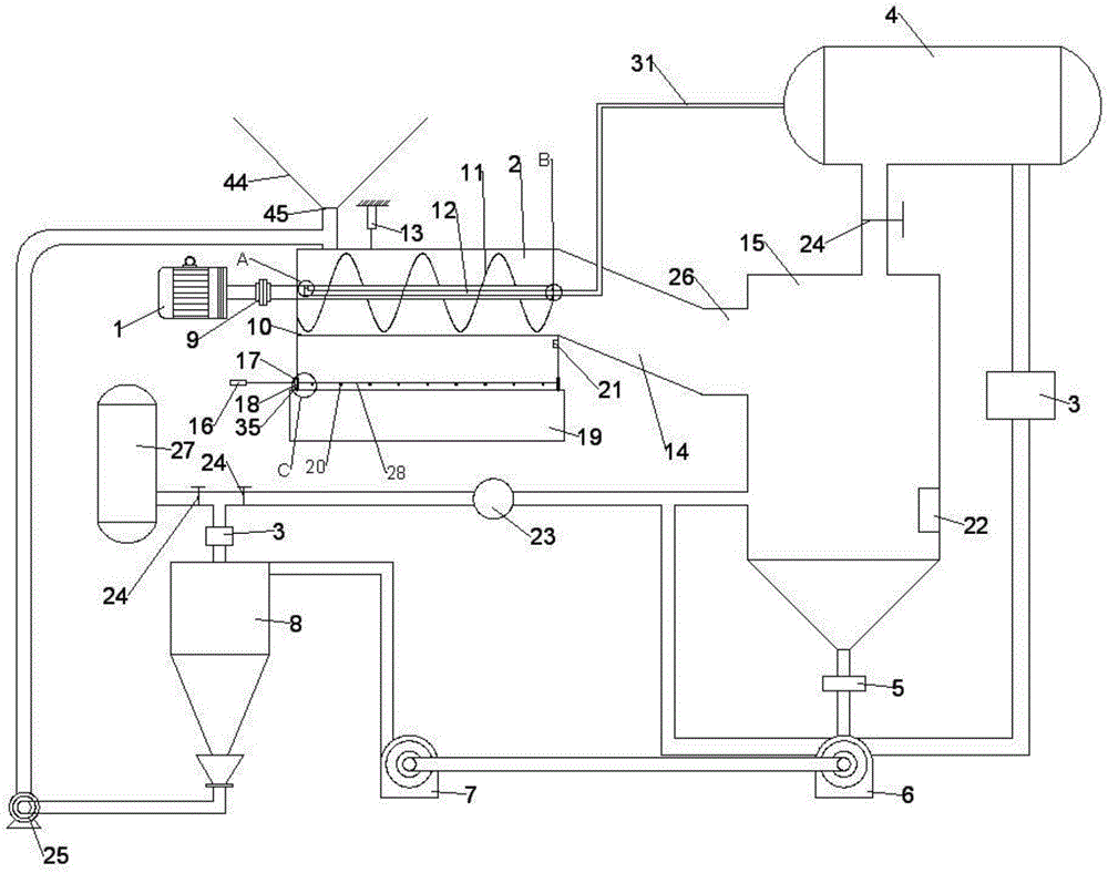 Copious cooling pulverizer and working method thereof