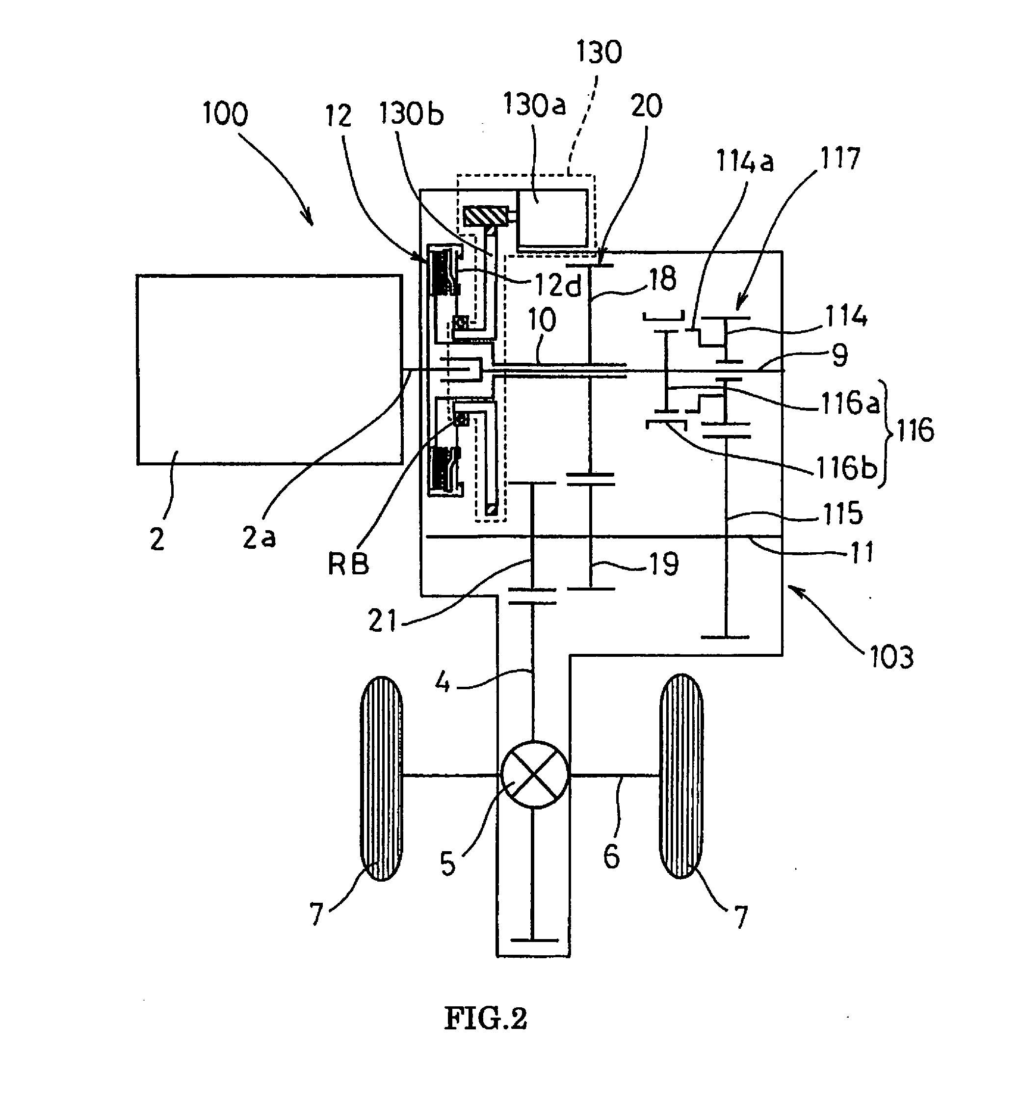Transmission and electric vehicle comprising same