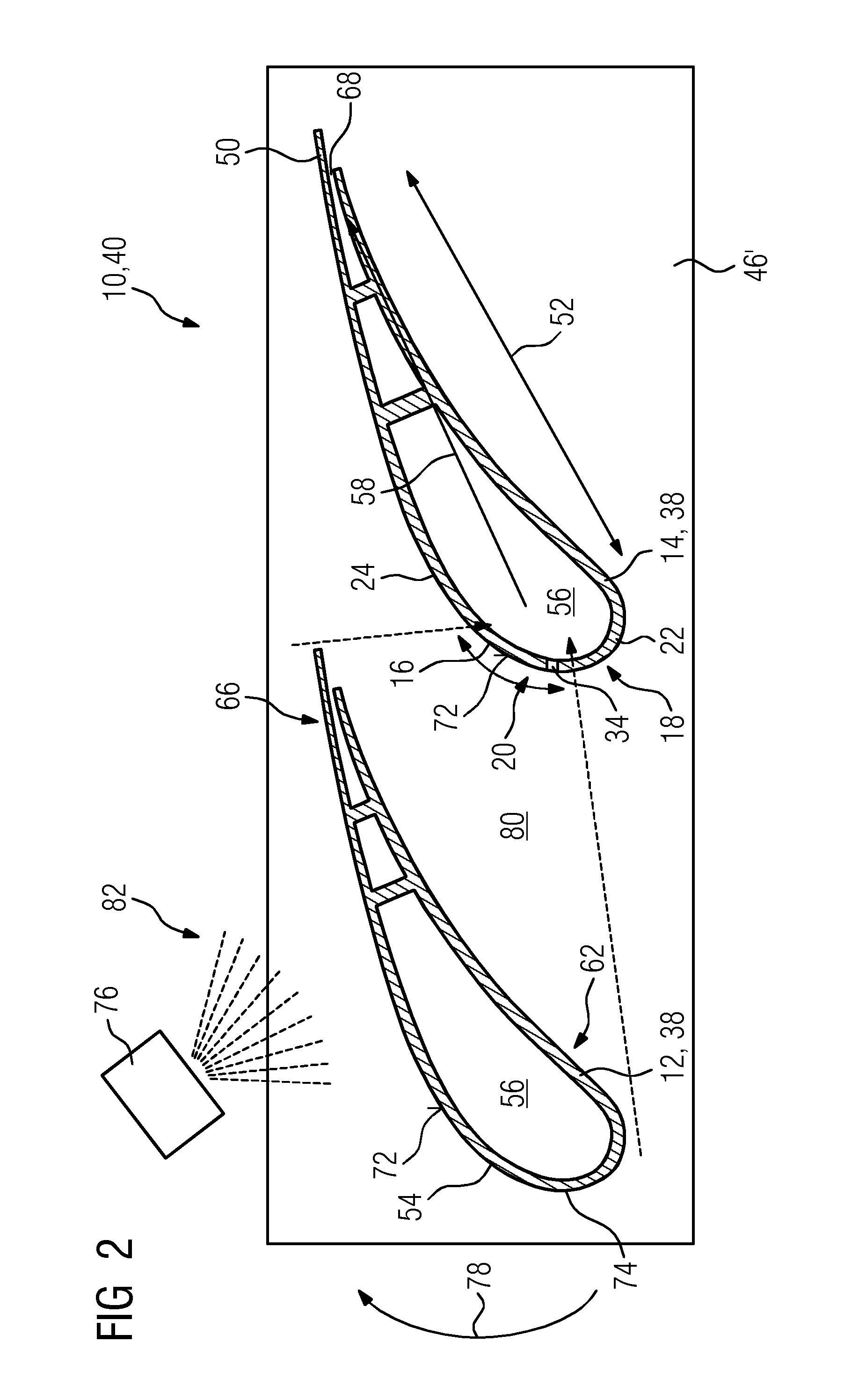 Method for manufacturing a turbine assembly