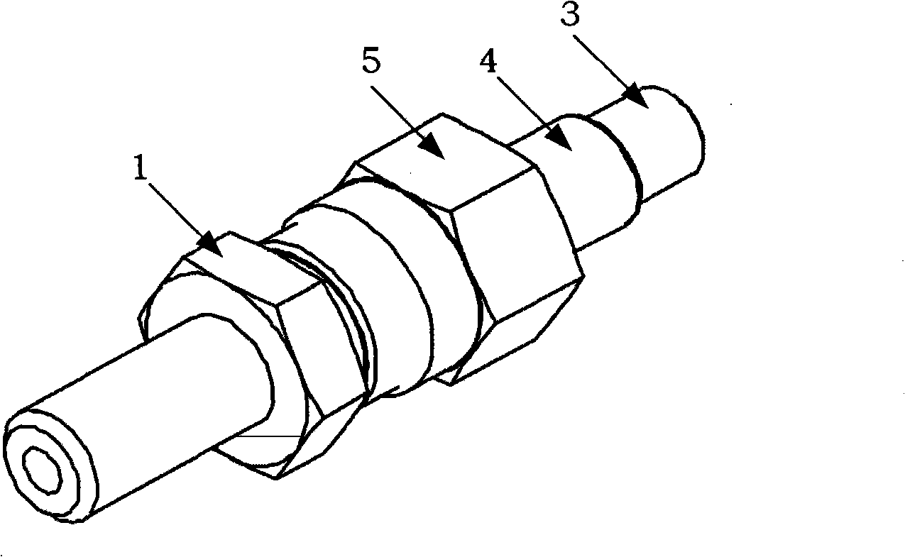 Connecting mechanism of sealed insulation pipelines