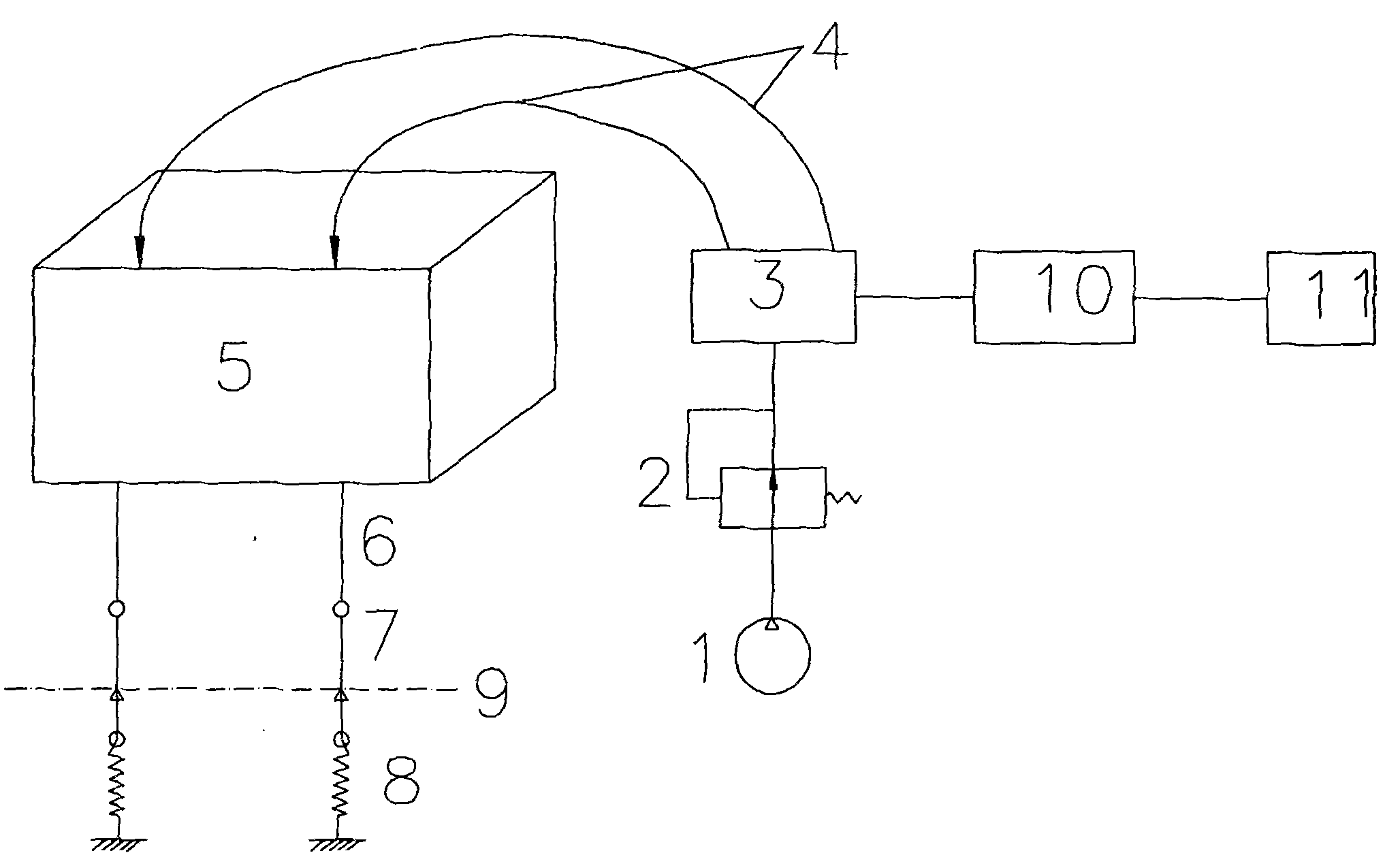 Air-actuated jacquard device