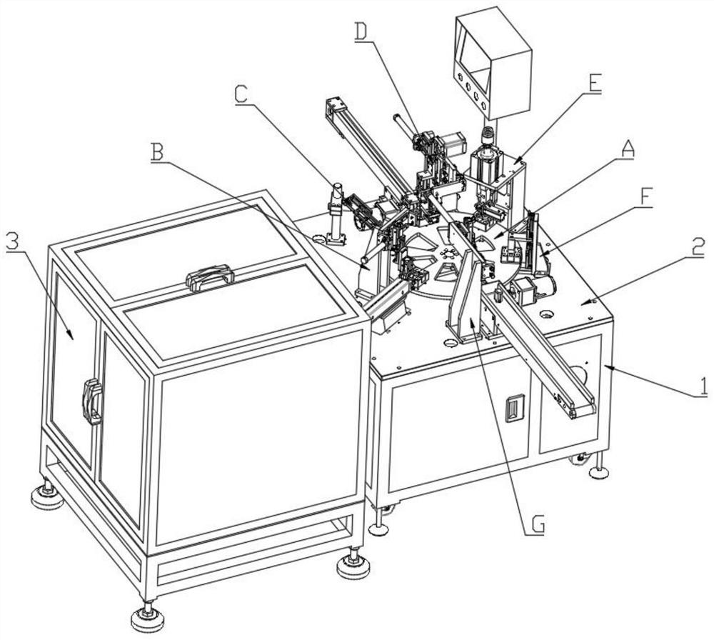 Nixie tube assembling machine