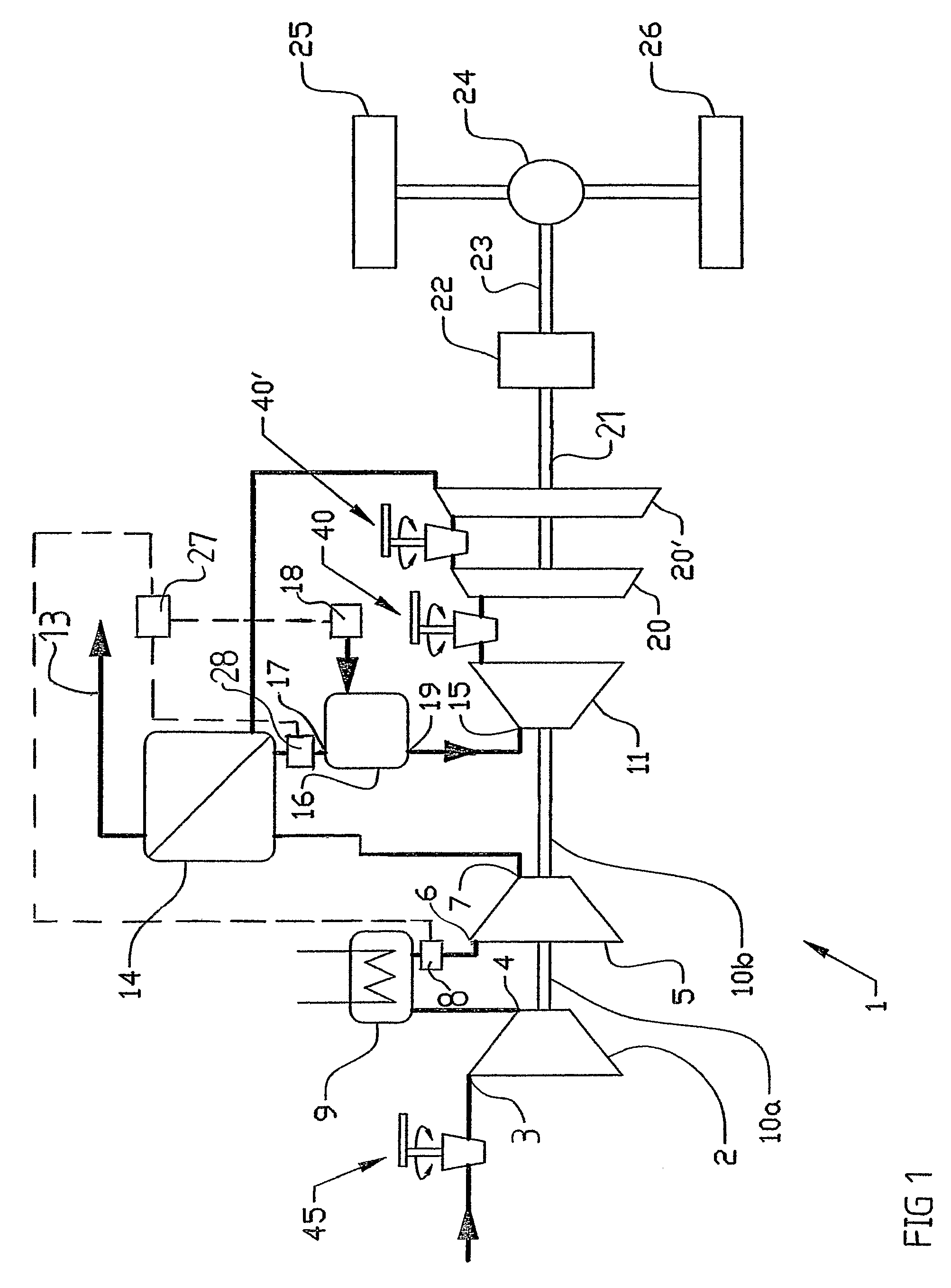 Gas turbine and a method for controlling a gas turbine