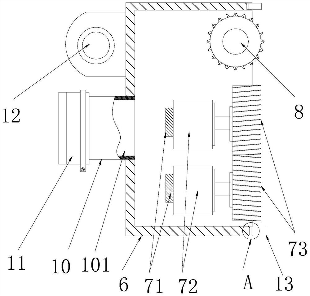 An indoor wall paint removal device