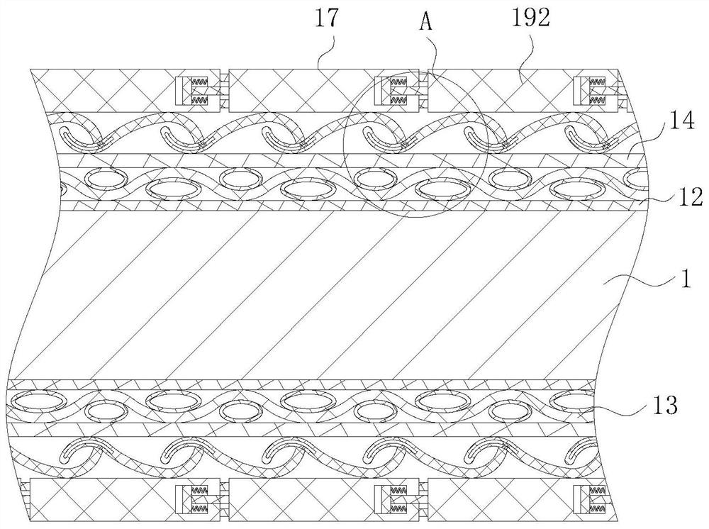 A kind of high elastic composite cable