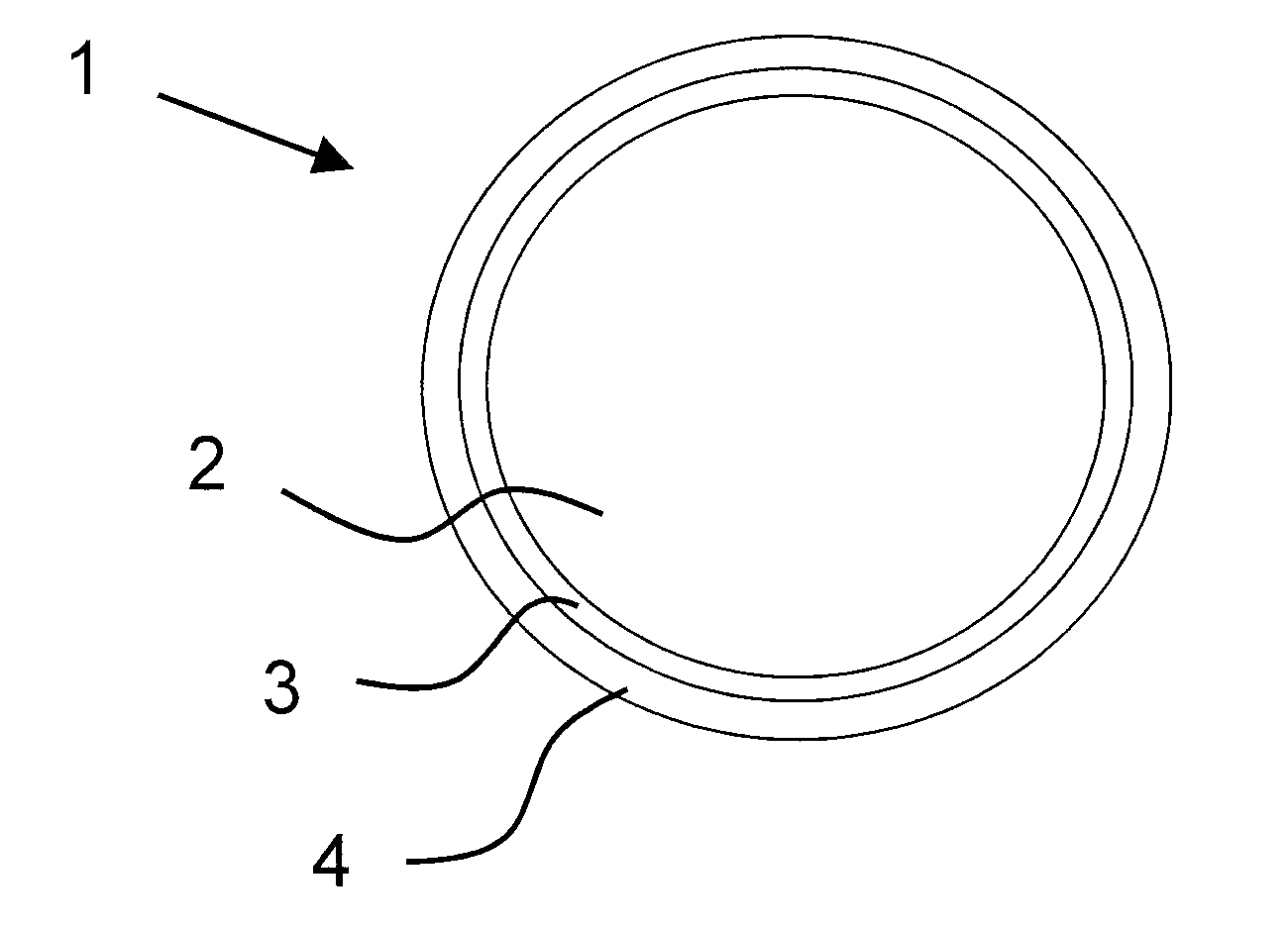 Musical instrument string and process for the production thereof