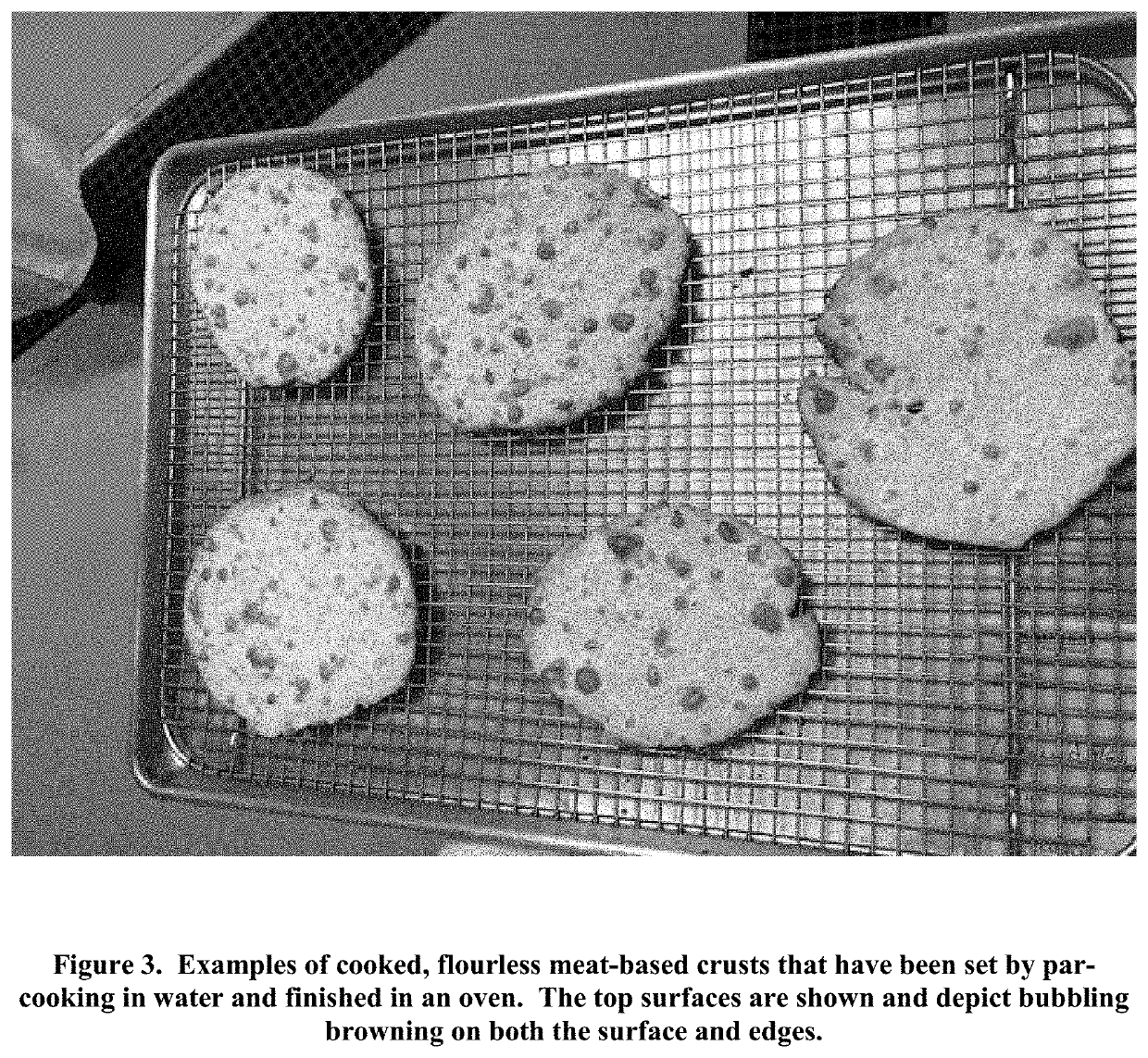 Flourless baked products and methods of preparation