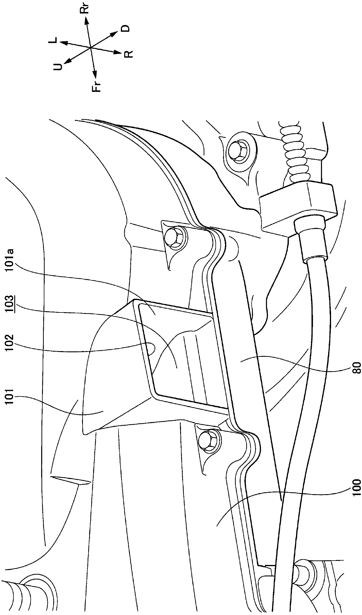 saddle-riding vehicle