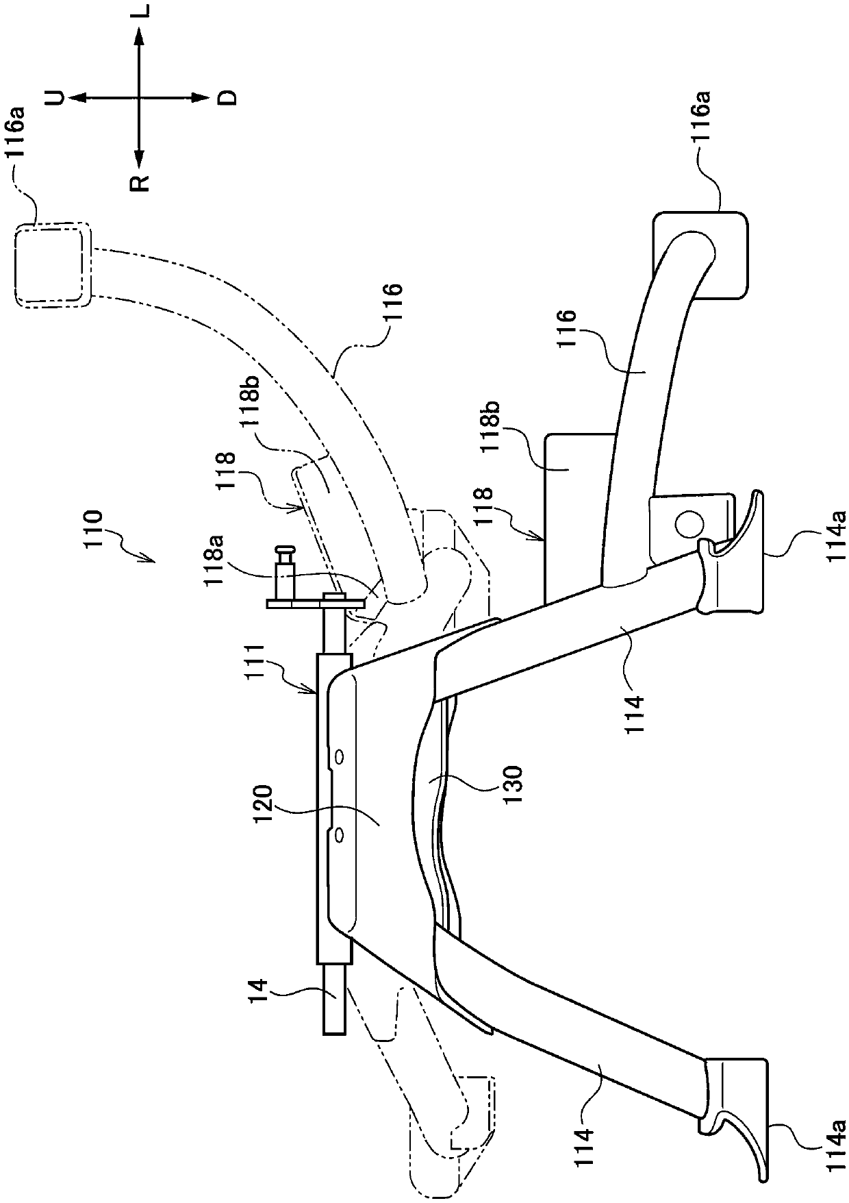 saddle-riding vehicle