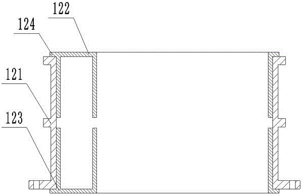 Drainage treatment system for accumulated water in the fill layer of the drainage system