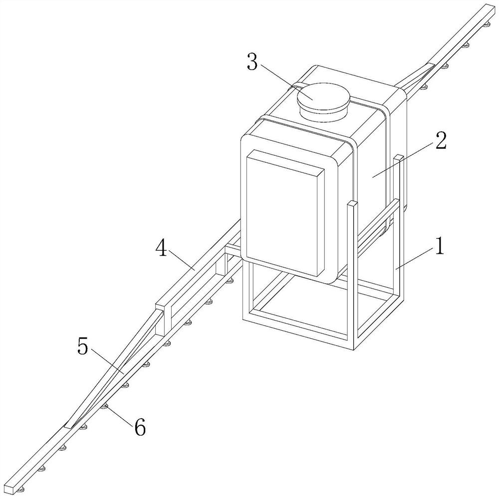 A pesticide sprayer for agricultural production