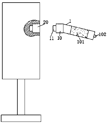 Improved new energy automobile charging equipment