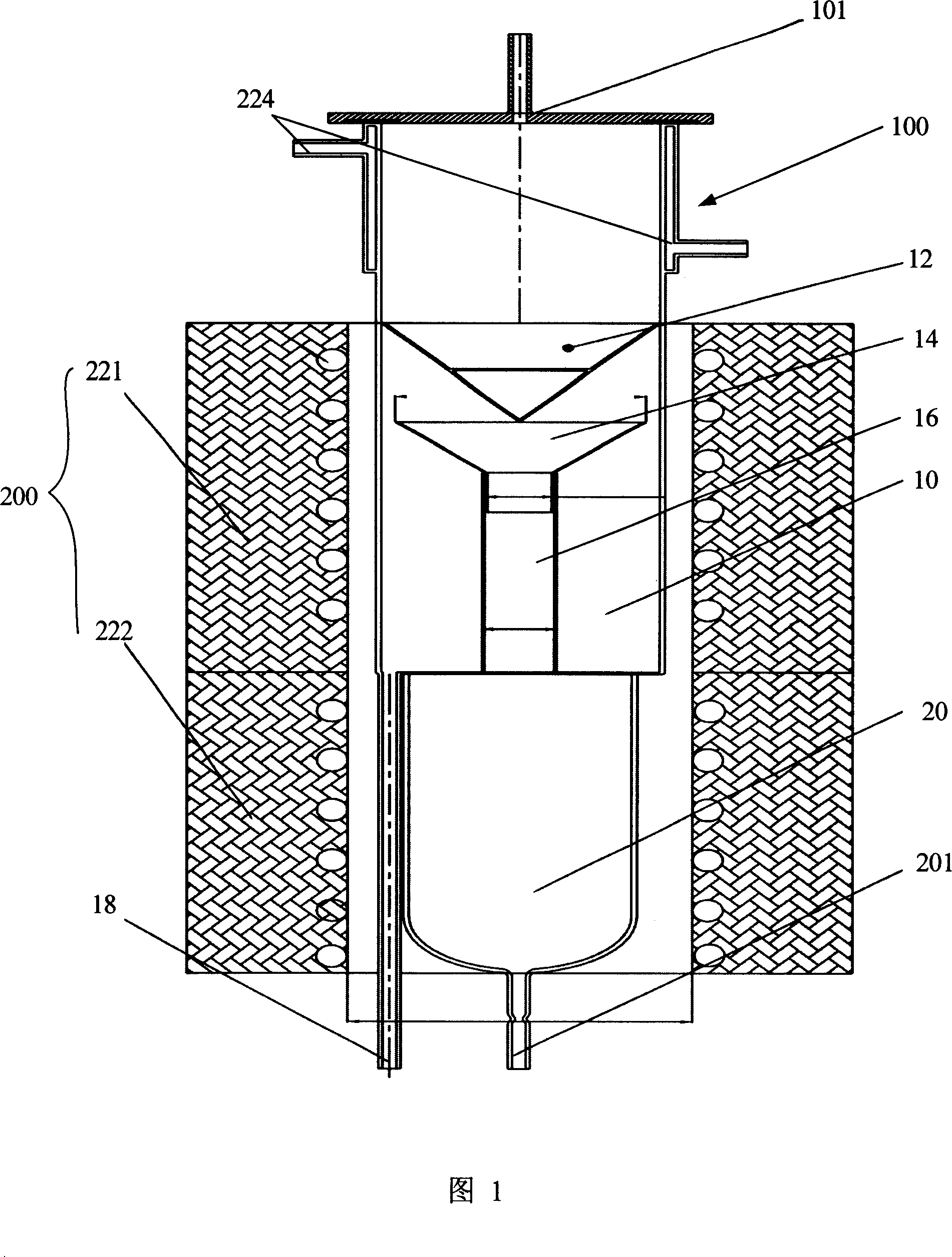 Producing device of high-purity selenium and producing process