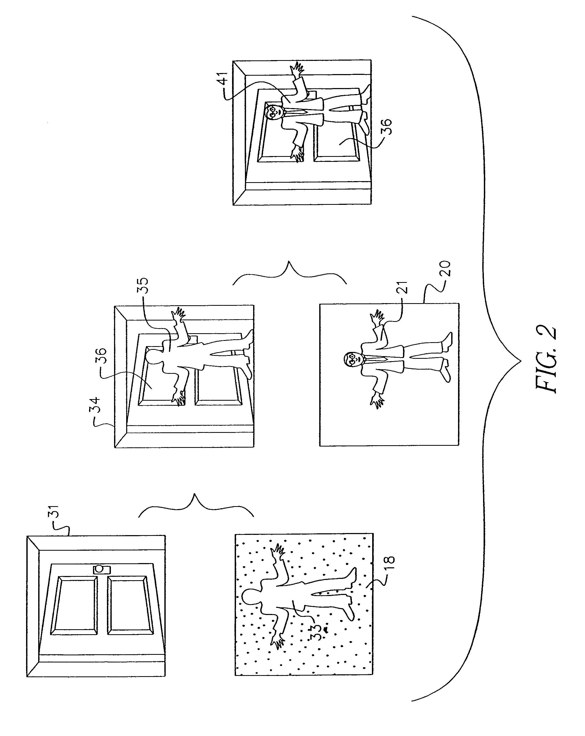 Method for forming a depth image