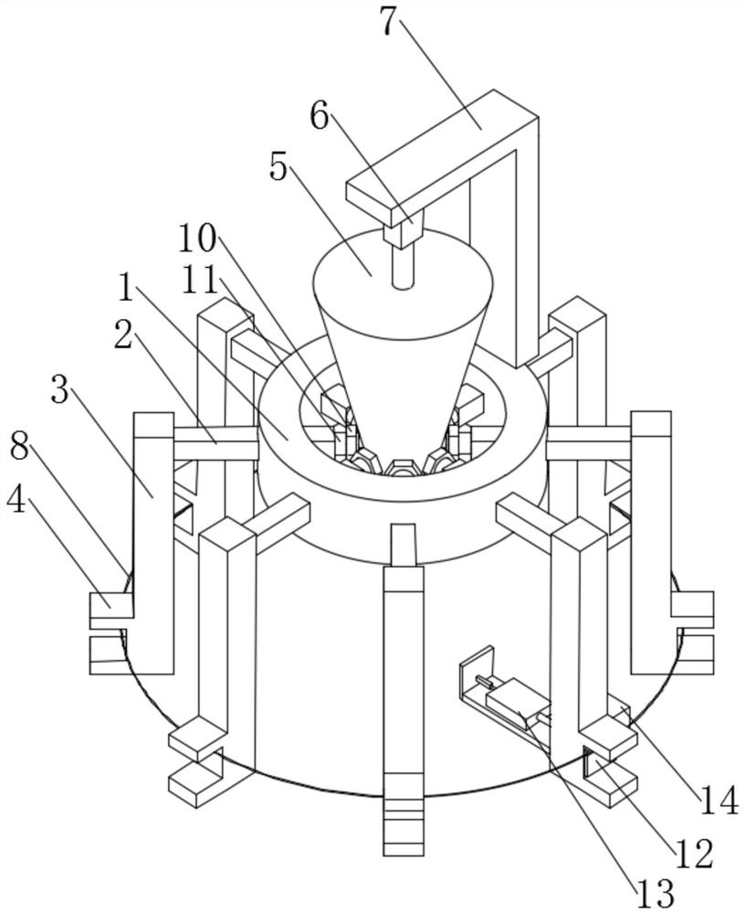 A kind of elastic measuring equipment and measuring method of contact spring