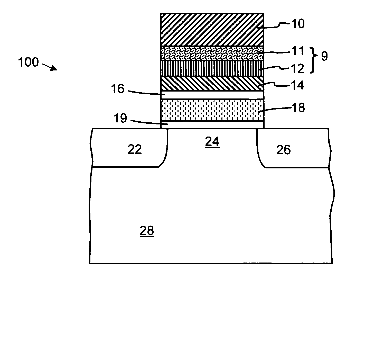 Electrically alterable memory cell