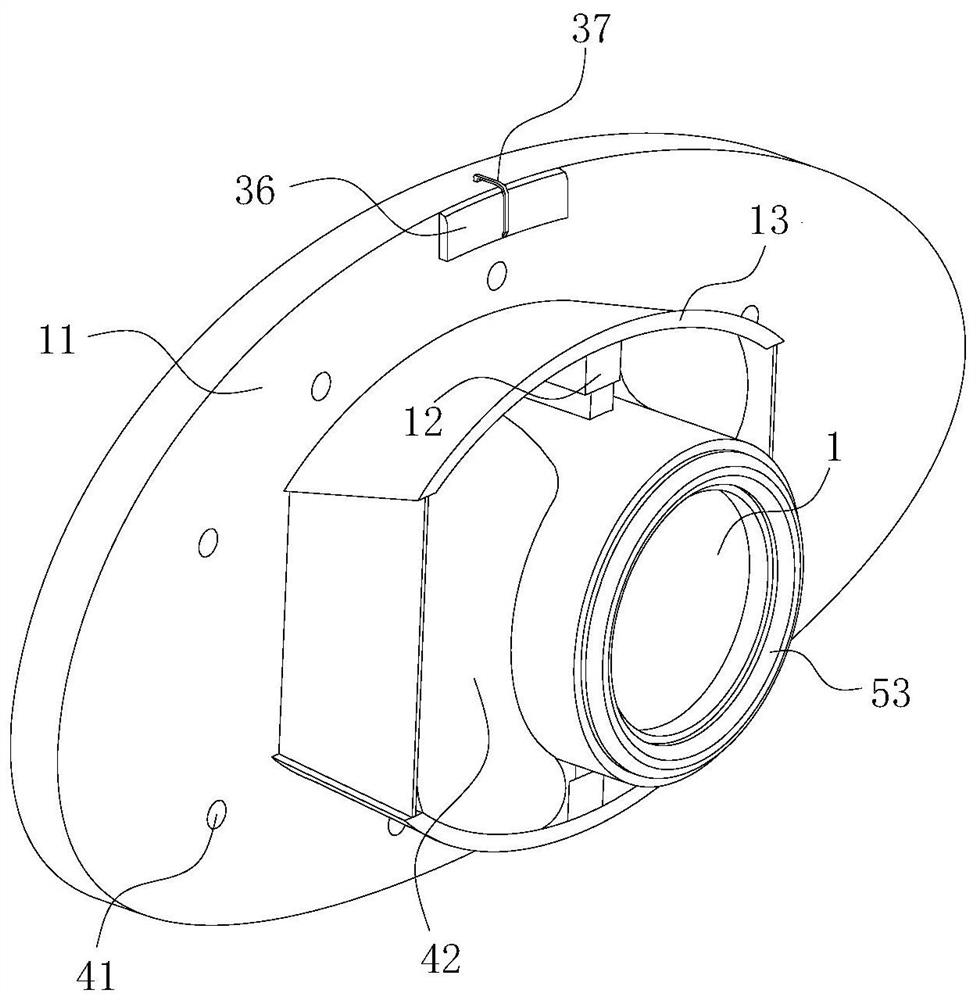 Supporting device for gastroscopy of digestive system department
