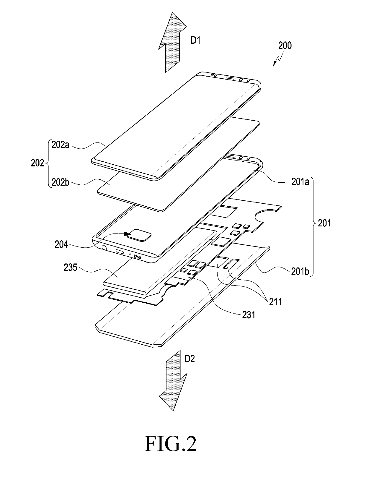 Electronic device with optical sensor